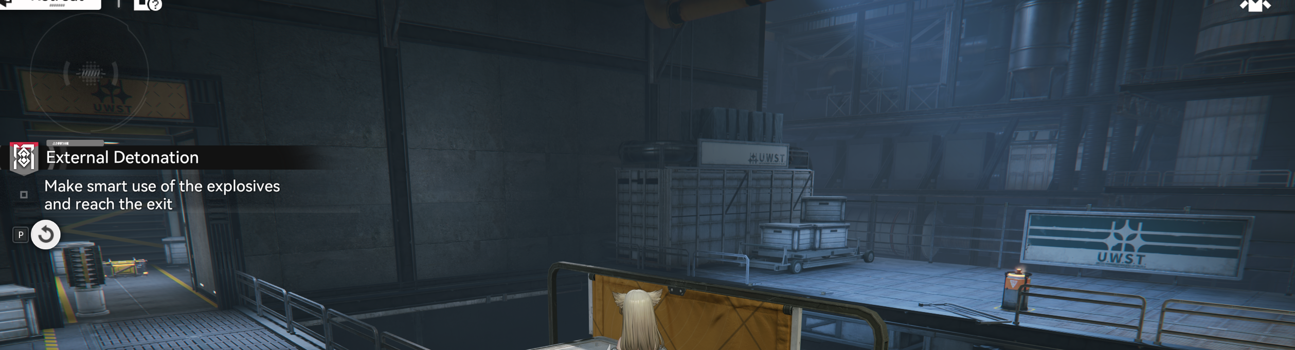 External Detonation rewards area