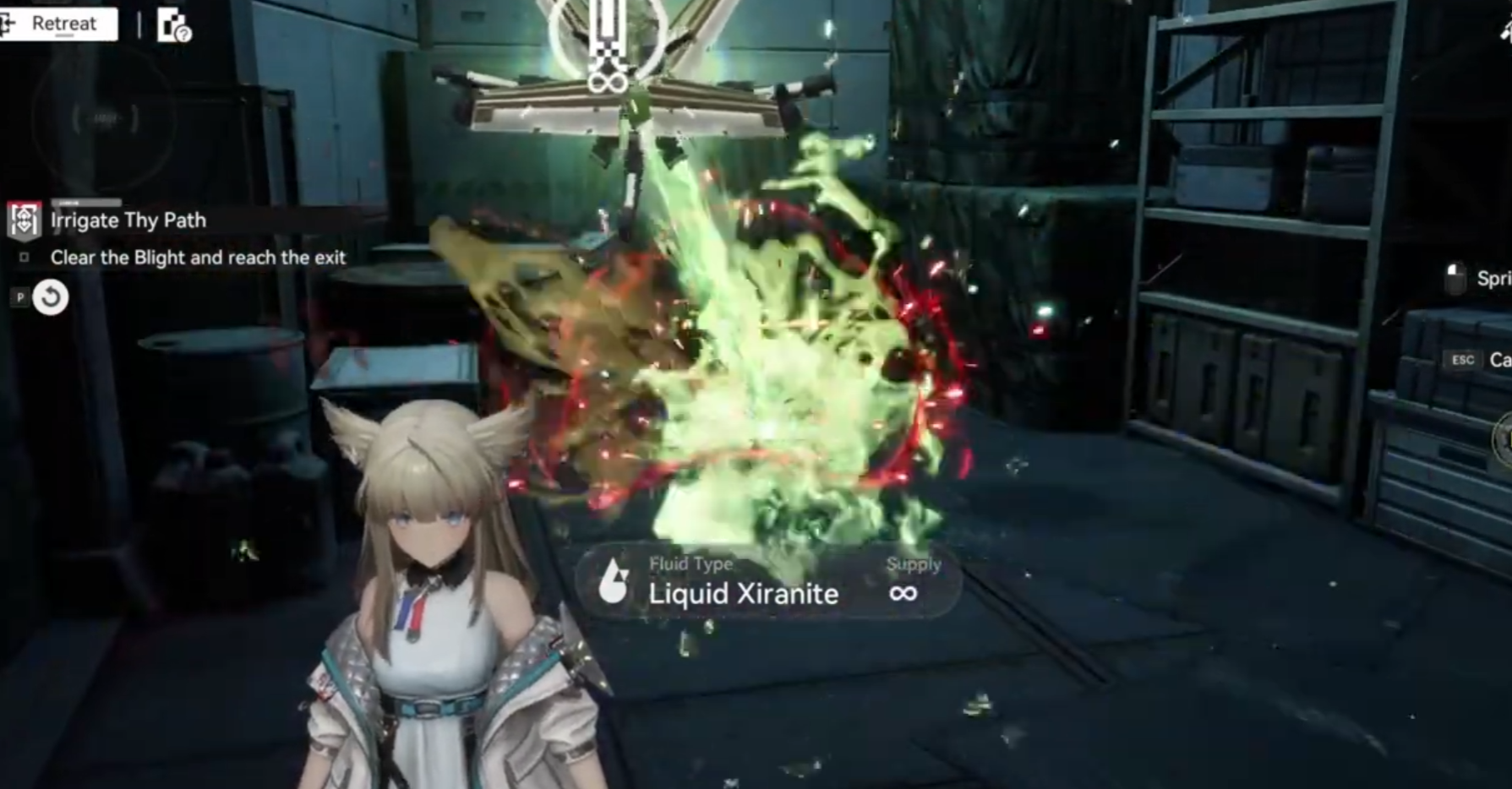 Irrigate Thy Path third chest inside room covered in blight