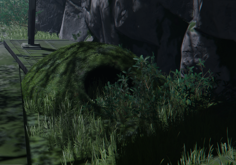 Long Ear Invitation mound where rabbits need to go