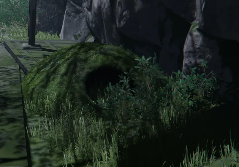 Long Ear Invitation mound where rabbits need to go