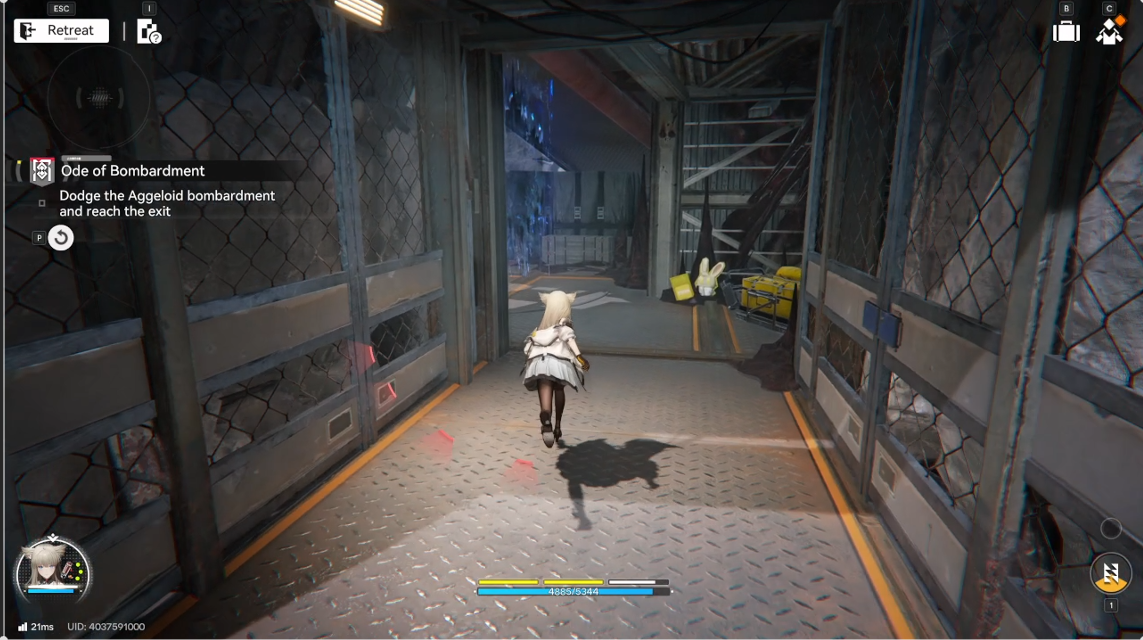 Ode of Bombardment - final chest