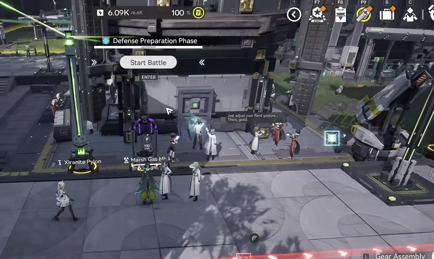 Yinglung Pass Level 1 Marsh Gas Mk I placed near the center of the map to slow enemies