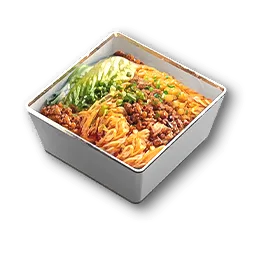 Pea-Topped Noodles