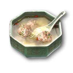 Melon & Meatball Soup